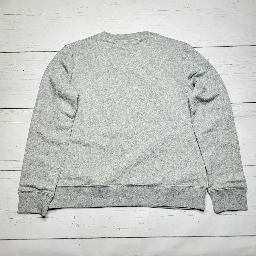 Kate‎ Spade Wink Graphic Sweatshirt Gray Pink Crewneck Pullover Cotton Small